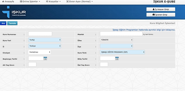 7. İşkur İşbaşı Eğitim Programı'nda nasıl iş aranır?