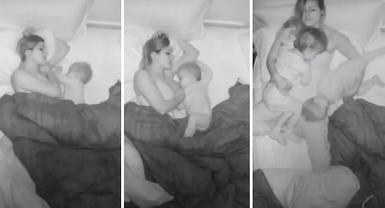 Annelik Ne Kadar Zor! Sürekli Uyanan Çocuklarla Mücadele Eden Kadının Bir Gece Boyunca Yaşadığı Zorlu Anlar