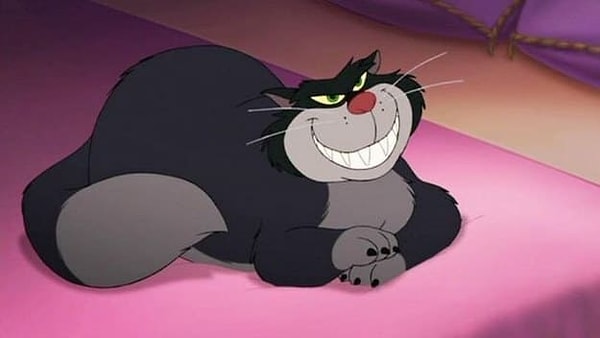 8. Хитрого кота из "Золушки" звали...