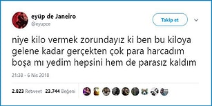 Yazın Yaklaşmasıyla Birlikte Fazla Kilolarıyla Başları Büyük Belada Olan Kişilerden 17 Güldüren Paylaşım