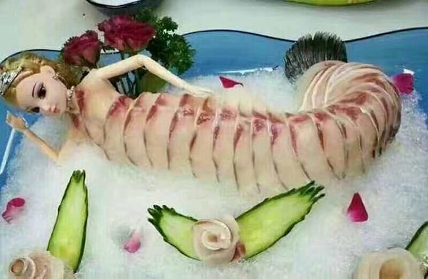 5. Если кто-то пытался сделать симпатичную русалочку, то у него явно не получилось.