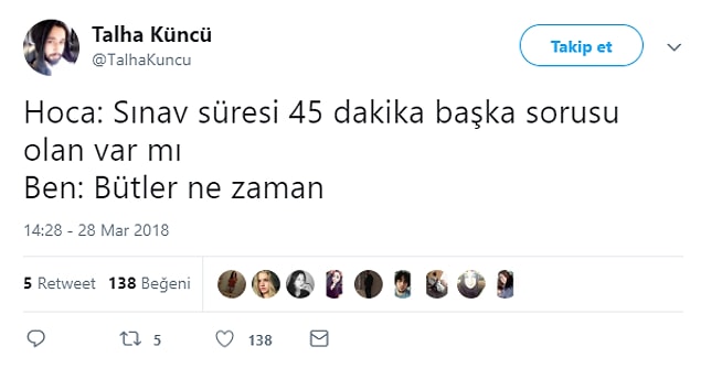 11. Üzülmeyin bütünlemeler var.