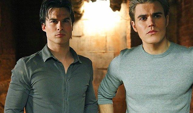 4. Damon ve Stefan Salvatore (The Vampire Diaries)