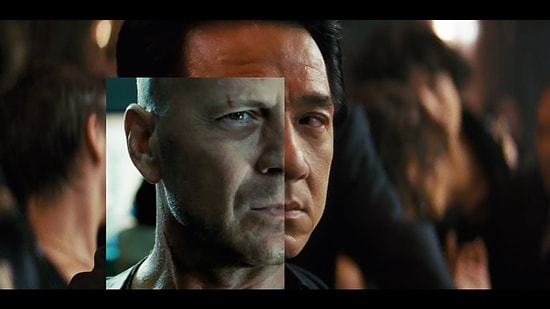 Практически одинаковые кадры из разных фильмов собрали в одном видео