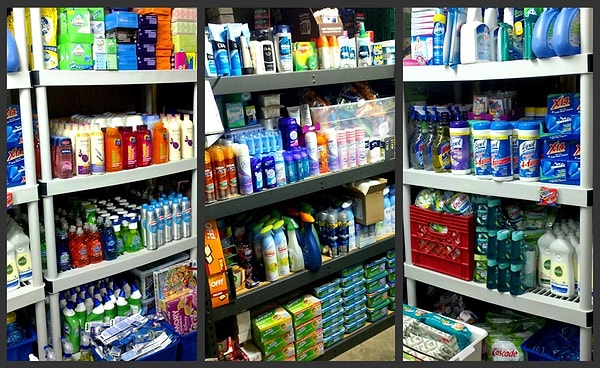 Её дом больше напоминает склад какого-нибудь супермаркета. Там есть все что угодно на все случаи жизни 😛