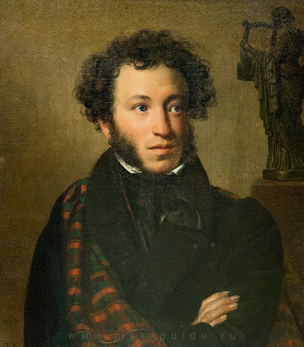 6. Кто написал этот известный портрет Александра Сергеевича Пушкина?