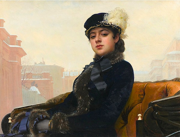 1. Как называется эта картина русского художника Ивана Крамского, написанная в 1883 году?