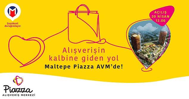 Piazza AVM 20 Nisan'da açılıyor!