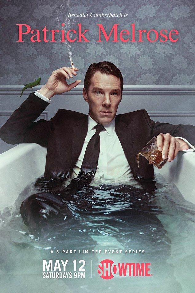 6. Benedict Cumberbatch yine yakıyor! Patrick Melrose dizisinin yeni afişi:
