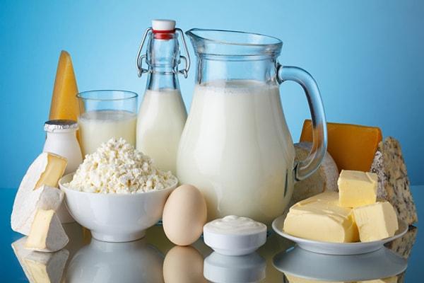 Süt ürünlerinde günde 300 ml ile sınırlı kalmalısınız, her bir öğüne yağ içeriği %9 olmak üzere süt ürünü bazlı sos ya da kremalardan 2 yemek kaşığı ekleyebilirsiniz.