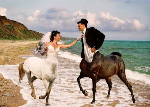 17. "At gibi biriyle evleneceğimi biliyordum!"