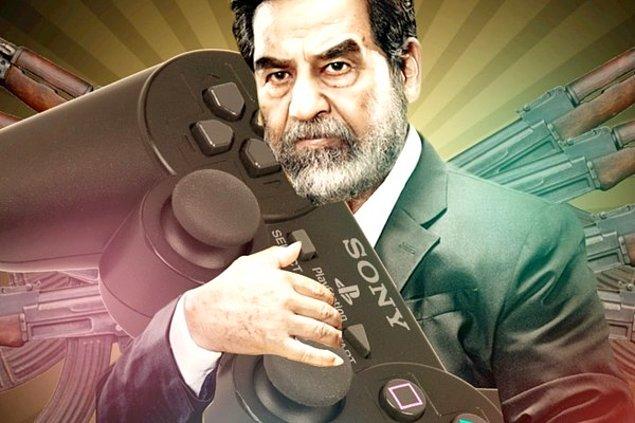 Saddam, PlayStation'ları silah olarak kullanmıyordu.