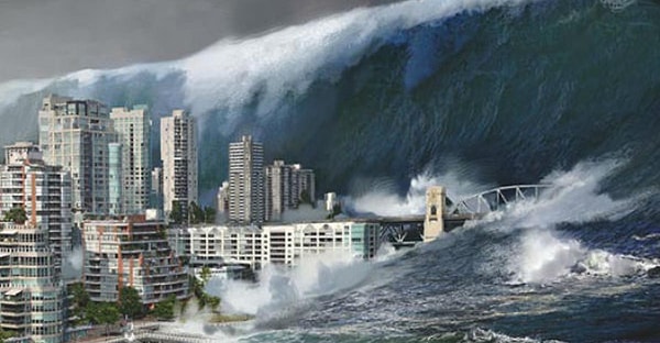 5. Какова главная причина появления цунами?