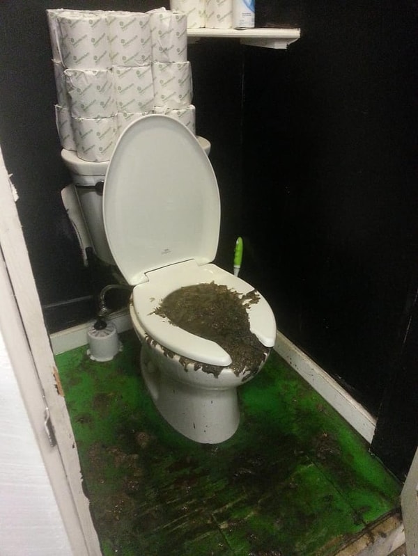 5. А вот почему не стоит кидать в унитаз посторонние предметы