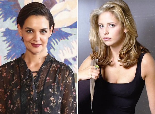 4. Кэти Холмс - Баффи Саммерс ("Баффи - истребительница вампиров")