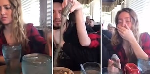Nusret'in SaltBae Hareketini Yapmak İsterken Yemeği Murdar Eden Kadın