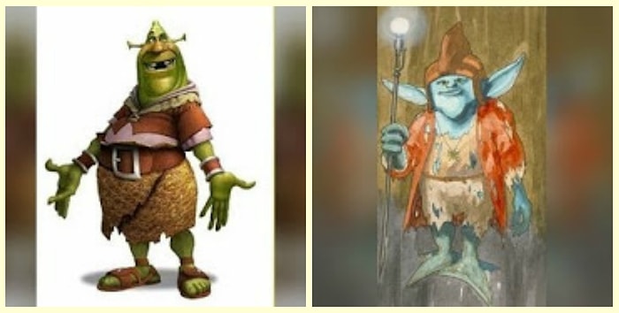 Тест: только 1 человек из 10 сможет угадать, оригинальные версии каких известных персонажей изображены на этих картинках