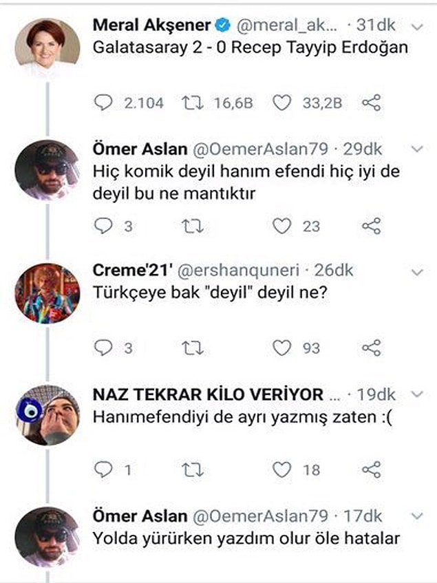 Bazı diyaloglar daha çok ilgi çekti 👇