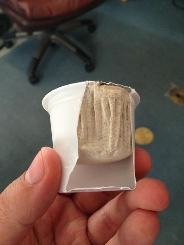 7. А это ничто иное, как кофейная капсула