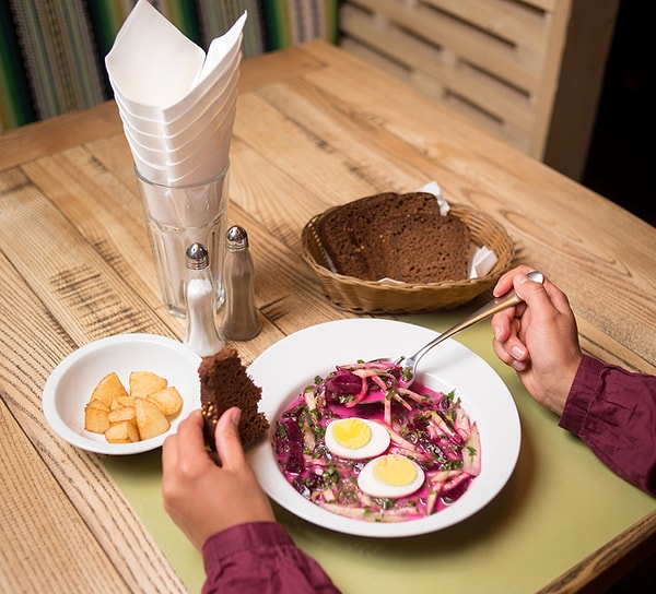 2. Кушайте с аппетитом