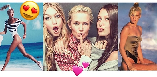 Anasına Bak Kızlarını Al! Dünyaca Ünlü Modeller Gigi Hadid ve Bella Hadid'in Güzeller Güzeli Anneleri: Yolanda Hadid