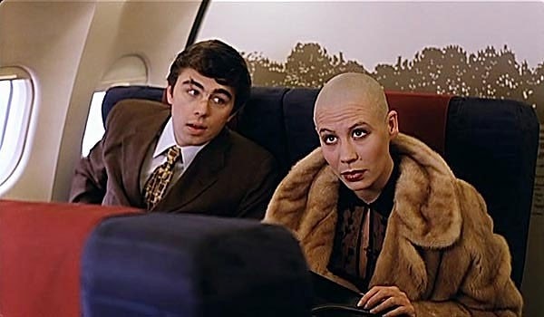 6. Куда летели герои фильма, когда просили принести им водочки?