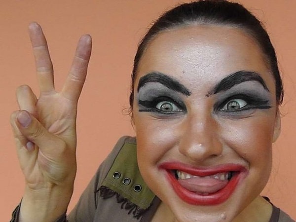 3. Когда начала краситься и не смогла остановиться.