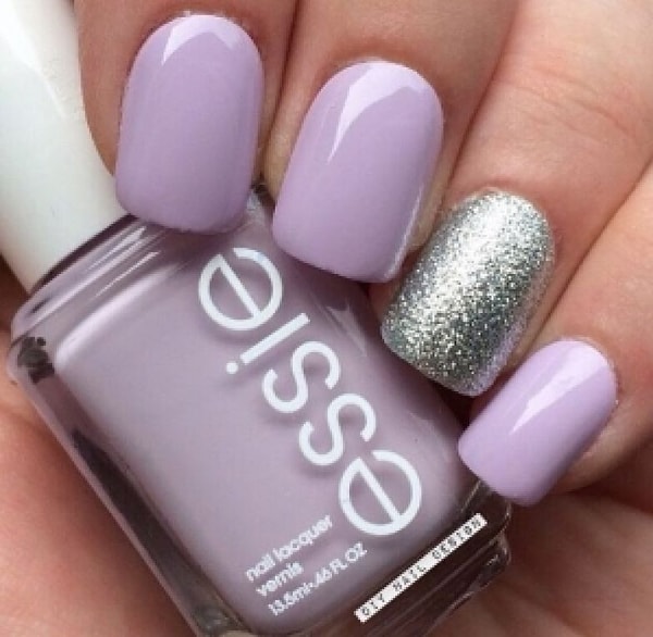 Вам подойдёт лаванда и глиттер 💜