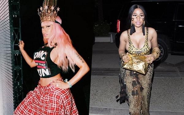 2015 ve 2018 yılından: Nicki Minaj