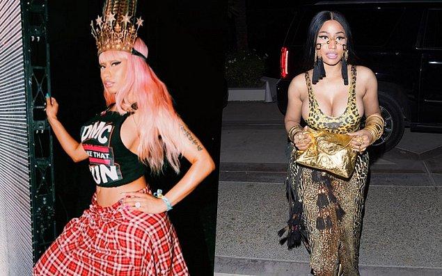 2015 ve 2018 yılından: Nicki Minaj