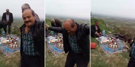 Alkolü Fazla Kaçırınca Tepeden Aşağı Yuvarlanan Adam