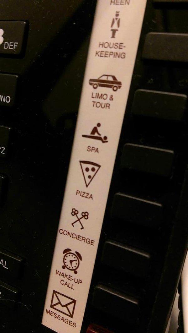 4. Pizza isteme düğmesiyle lezzeti ayağınıza getiren otel