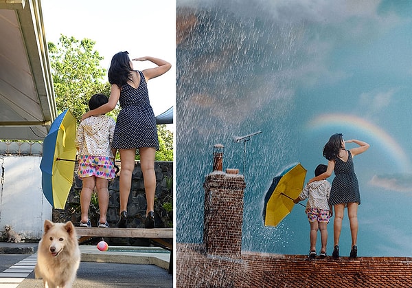 4. "После дождя всегда выходит радуга"