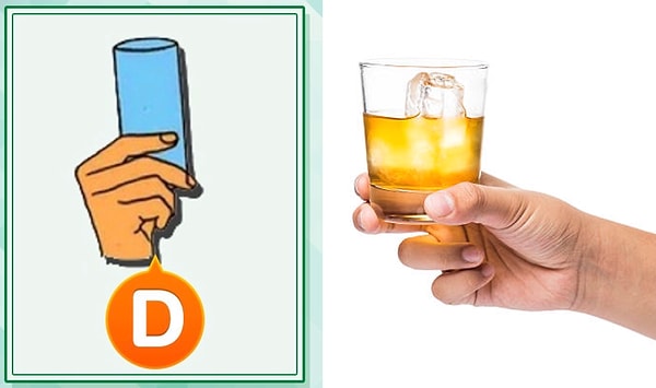 Если вы любите изысканно держать стакан за самый низ...