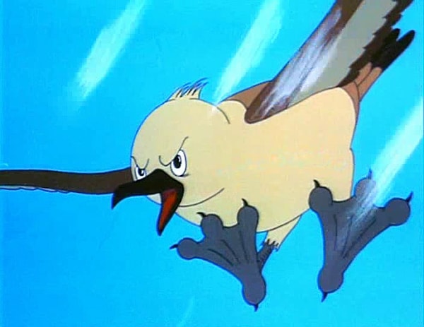 Но немного погодя, на него нападают чайки-поморники, и он получает увечья.