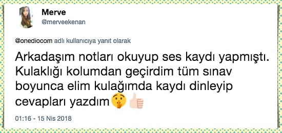 Eğitim Hayatında Uyguladığı En Yaratıcı Kopya Yöntemini Paylaşarak Zihinleri Açan 15 Takipçimiz