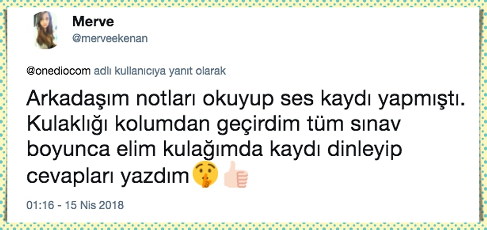 Eğitim Hayatında Uyguladığı En Yaratıcı Kopya Yöntemini Paylaşarak Zihinleri Açan 15 Takipçimiz