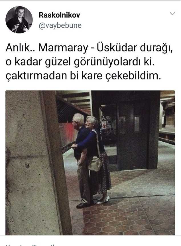 12. Çaktırmadan Marmaray'da fotoğrafı çekilen çiftin aslında İspanya'da olması rezaleti!