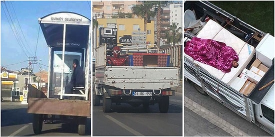 Kamyon Kasalarını Görüp Görebileceğiniz En İlginç Şekilde Kullanmaya Ant İçmiş 15 Yurdum İnsanı