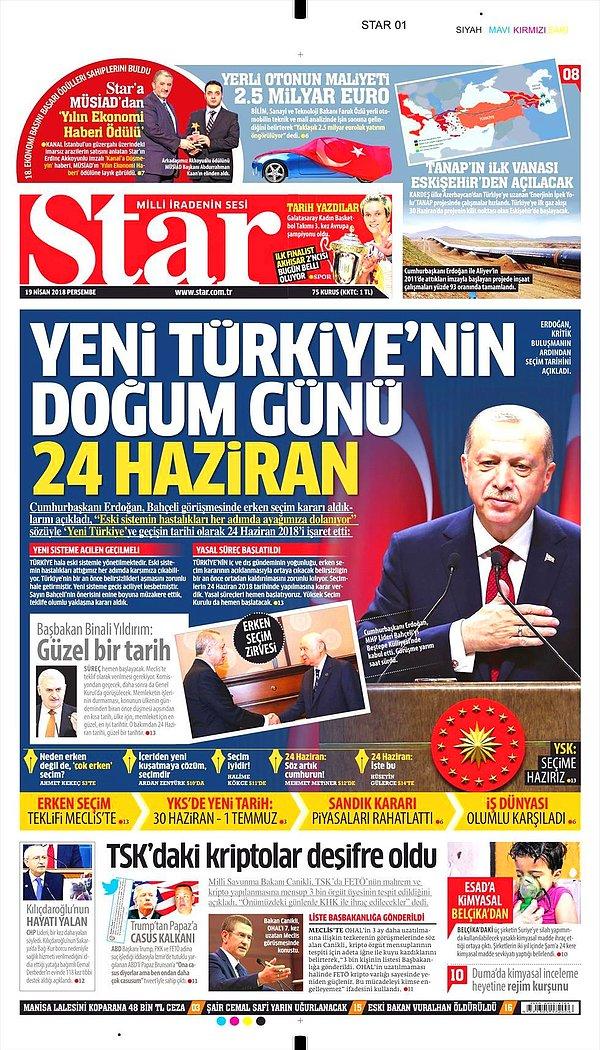 6. Star: Yeni Türkiye'nin doğum günü 24 Haziran