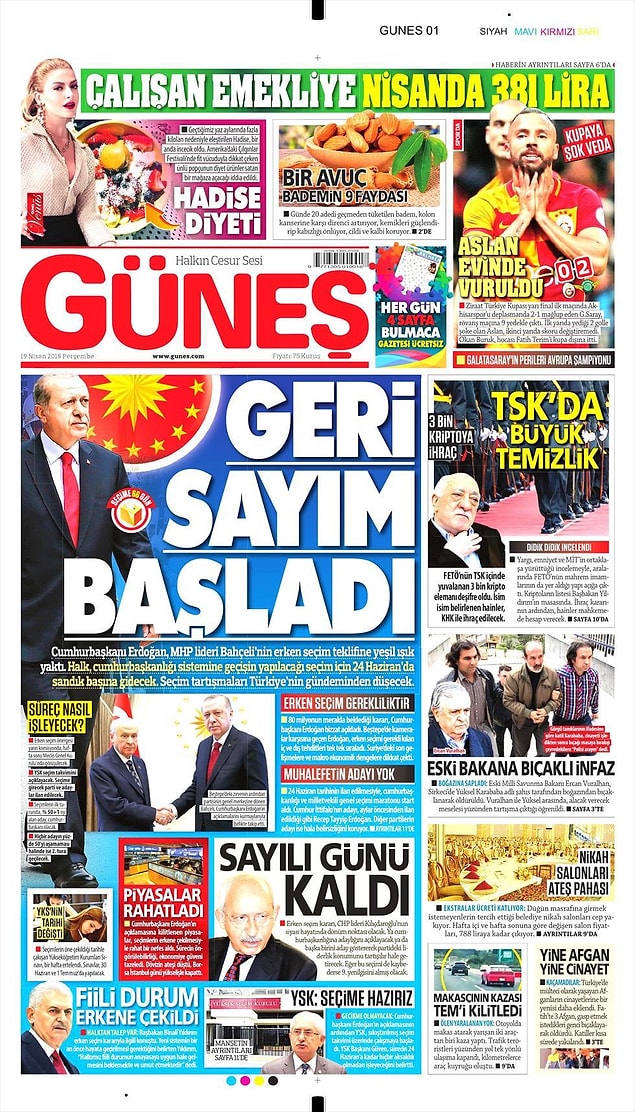 15. Güneş: Geri sayım başladı