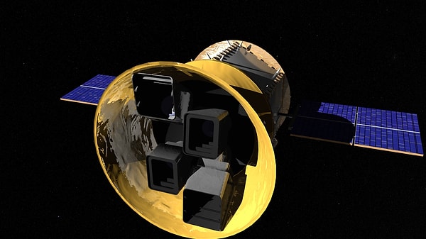 Bilim dünyası için önemli bir yeri olan TESS'in bünyesinde 16.8 megapiksellik dört adet kamerası bulunuyor.
