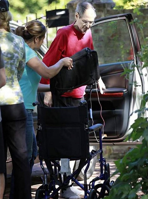 8. Последнее фото Стива Джобса