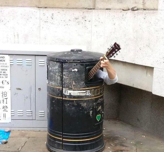 12. Sen oraya o gitarla nasıl sığdın? İlk önce bunun cevabını bulalım...