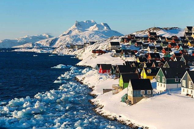 12. Grönland nüfusunun %20’si intihar girişiminde bulunmuş (56186 kişi)