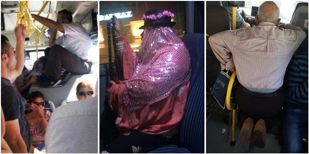 Dolu Otobüste Boş Koltuk Bulmuş Gibi Neşelendirecek 17 Komik Otobüs Manzarası
