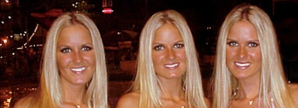 2. Когда они были совсем маленькими, родители придумали интересный способ их различать.