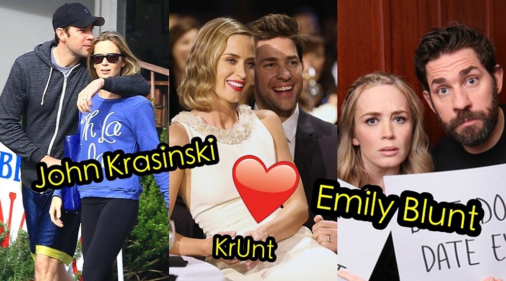Gözlerden Uzak Evlilikleriyle Ünlüler Aleminin En Güzel Aşkı: Emily Blunt ve John Krasinski