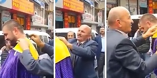 Takım Elbisesiyle Sokakta Tıraş Aleti Satan Muhteşem Yetenekli Seyyar Satıcı
