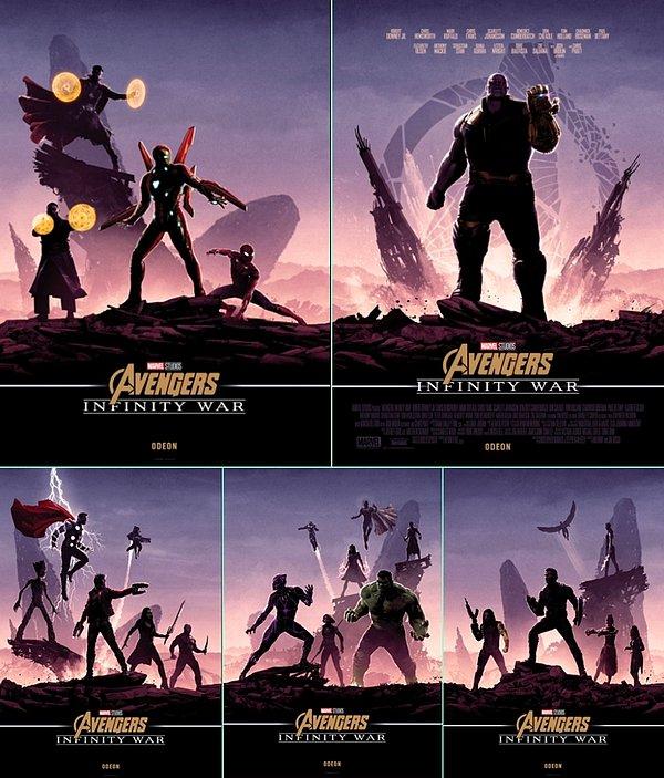 14. Avengers: Infinity War'un yeni posterleri: